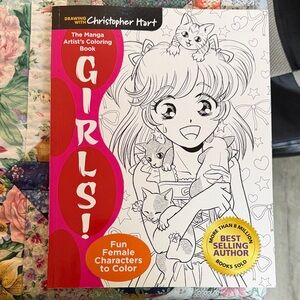 Girls! Coloring Book